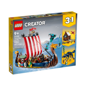 O Barco Viking e a Serpente de Midgard (31132)
