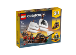 Barco Pirata 3 em 1 (31109) - USADO