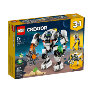 LEGO 31115 Creator - Robô De Mineração Espacial 3 Em 1