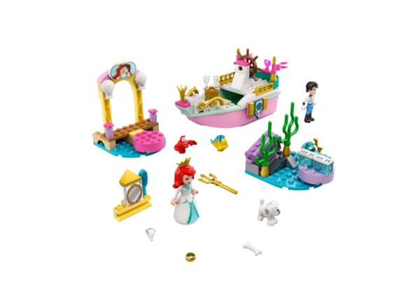 LEGO 43191 Disney - O Barco de Cerimonia da Ariel - Imagem 3