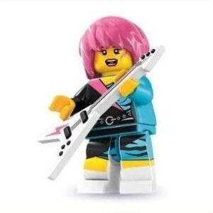 Minifigura Colecionável - Rocker Girl, Series 7