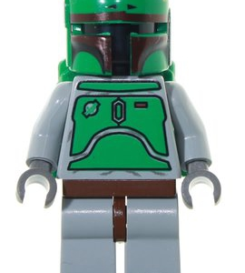 Minifigura Star Wars - Boba Fett Classic Grays
