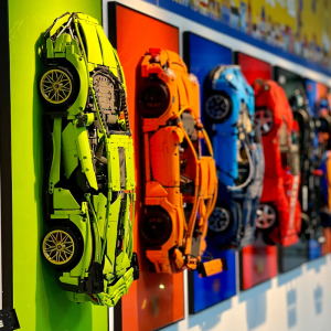 Moldura para SUPERCARRO LEGO