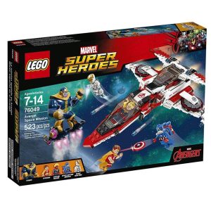 Missão espacial dos vingadores (76049) - USADO