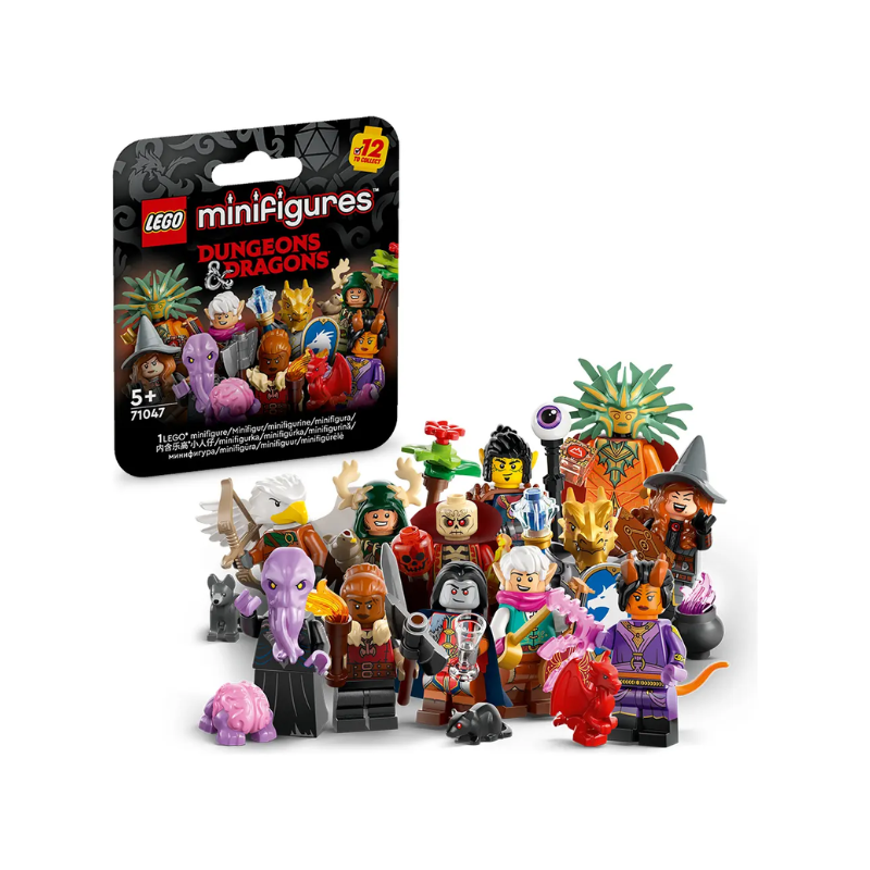 Design sem nome (52) Coleção completa 12 Minifiguras CMF Dungeons & Dragons (71047) - Imagem 1