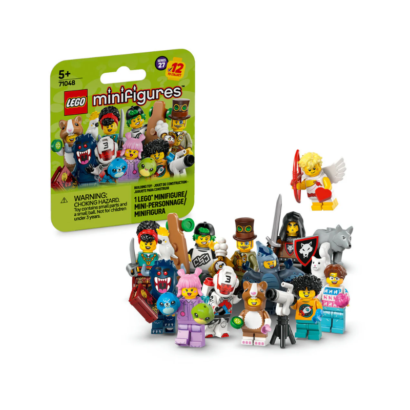 Design sem nome (53) Coleção Completa 12 Minifiguras Series 27 (71048) - Imagem 1