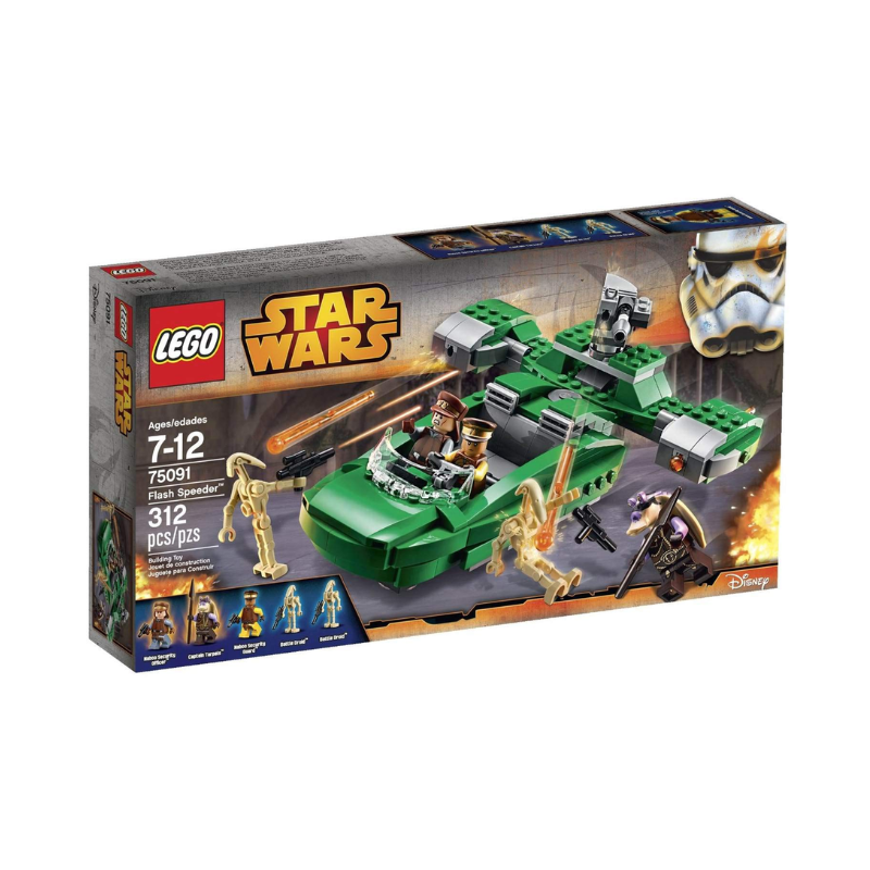 Sem nome (800 x 800 px) (54) Star Wars Flash Speeder (75091) - USADO - Imagem 1