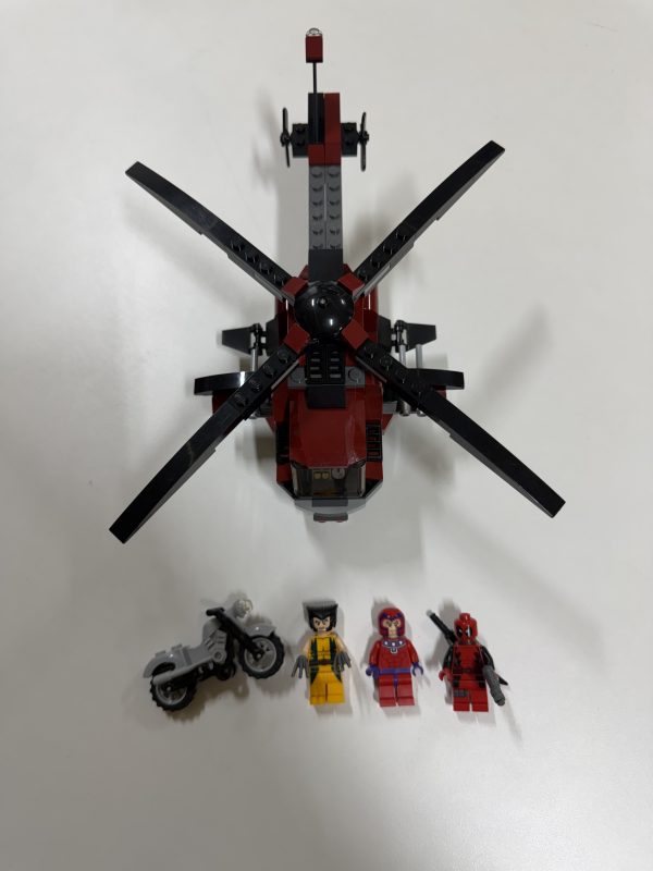 Helicóptero Showdown do Wolverine (6866) - INCOMPLETO - Imagem 2
